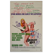 Deadlier than the Male- Original Universal Picture U.S.A. Window Card 